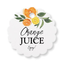 Rótulos de suco para Bar de Mimosa de Chuveiro de 