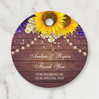 Etiquetas Para Lembrancinhas Roxo Roxo-Amarelo-Sunflower-Country Barn