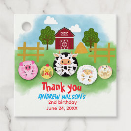 Etiquetas Para Lembrancinhas Rustic Farm Party Animals Balls Ready to Play Ball
