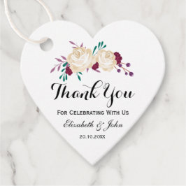 Etiquetas Para Lembrancinhas Rustic Floral Wedding Obrigado A Favorecer Etiquet