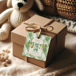 Etiquetas Para Lembrancinhas Rustic Gender Neutral Little Sprout Baby Shower