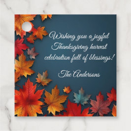 Etiquetas Para Lembrancinhas Rustic Thankanding Pumpkin Watercolor Autumn