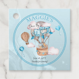 Etiquetas Para Lembrancinhas Safari Animal Balloon Dirigido Por Boy Baby Sprink