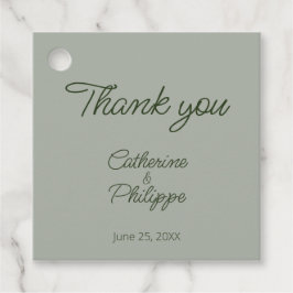 Etiquetas Para Lembrancinhas Sage Green Wedding Tags Minimalista