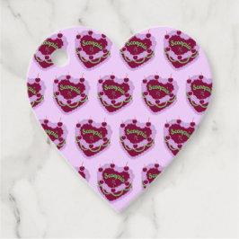 Etiquetas Para Lembrancinhas Scorpio Zodiac Coquette Hearthday Cake