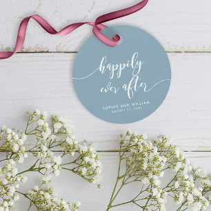 Etiquetas Para Lembrancinhas Script Feliz Para Sempre Após Casamento De Cores E