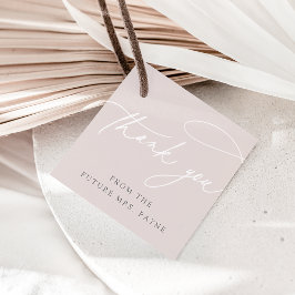 Etiquetas Para Lembrancinhas Script Simples | Elegante Agradecimento Personaliz