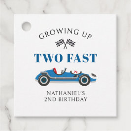 Etiquetas Para Lembrancinhas Segundo aniversário De Carro De Corrida Obrigado