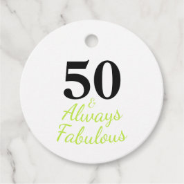 Etiquetas Para Lembrancinhas Sempre 50 e Festa de aniversário fabulosa