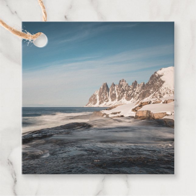 Etiquetas Para Lembrancinhas Senja Norway (Frente)