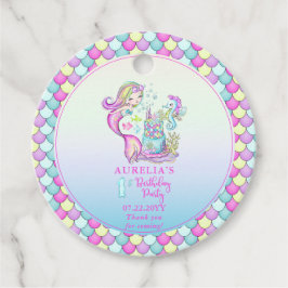 Etiquetas Para Lembrancinhas Sereia | Festa de primeiro aniversario de Sea Girl