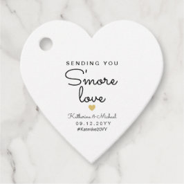 Etiquetas Para Lembrancinhas Simples te mandando mais amor em forma de coração