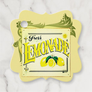 Etiquetas Para Lembrancinhas Sinal da limonada do vintage