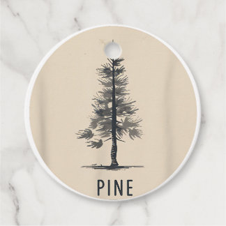 Etiquetas Para Lembrancinhas Single Pine Tree Outfit