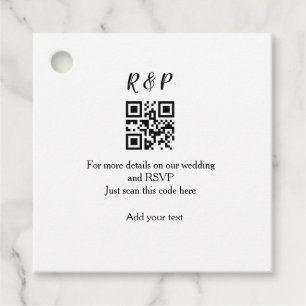 Etiquetas Para Lembrancinhas Site de casamento rsvp q r código adicionar nome t