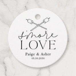 Etiquetas Para Lembrancinhas Smore Love Wedding Bridal Festa de aniversário Fav