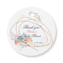 Sob o Chá de fraldas de Aquarela do Mar