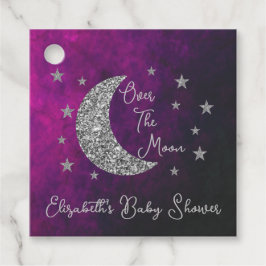 Etiquetas Para Lembrancinhas Sobre O Chá de fraldas Da Lua