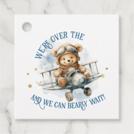 Etiquetas Para Lembrancinhas Sobre O Chá Do Bebê Do Urso Da Lua