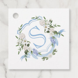 Etiquetas Para Lembrancinhas Solha de Jar Ginger Monograma Personalizada