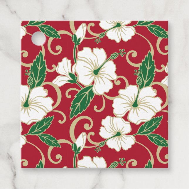 ETIQUETAS PARA LEMBRANCINHAS SONHO POLINÉSIO (NATAL) (Frente)