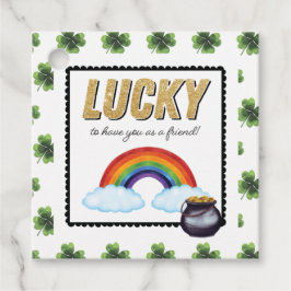 Etiquetas Para Lembrancinhas Sorte ter você como amigo