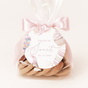 Etiquetas Para Lembrancinhas Sorvete de doce rosa para meninas