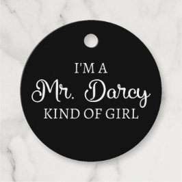 Etiquetas Para Lembrancinhas Sou o Sr. Darcy tipo de garota que sou