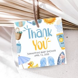 Etiquetas Para Lembrancinhas Splish Splash Summer Baby Shower