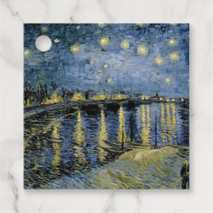 Etiquetas Para Lembrancinhas Starry Night Vincent van Gogh