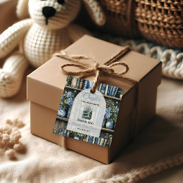 Etiquetas Para Lembrancinhas Storybook Blue Boy Library Book Baby Shower