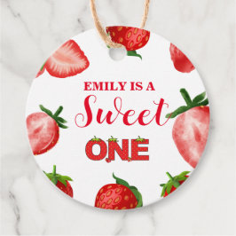 Etiquetas Para Lembrancinhas Strawberry Berry Sweet Birthday| Berry First