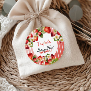 Etiquetas Para Lembrancinhas Strawberry Birthday