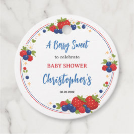 Etiquetas Para Lembrancinhas Strawberry Blueberry Berry Sweet Baby Shower