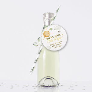 Etiquetas Para Lembrancinhas Sunshine Boho Sun Pop quando Pop Chá de fraldas