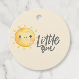 Etiquetas Para Lembrancinhas Sunshine Little One Chá de fraldas
