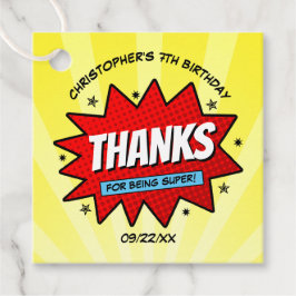 Etiquetas Para Lembrancinhas Super Herói Cômica Book Qualquer Idade Aniversário