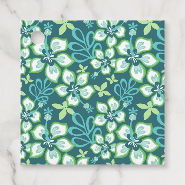 Etiquetas Para Lembrancinhas Surf (TEAL COMBO) (Frente)