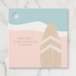 Etiquetas Para Lembrancinhas Surfboard Beach