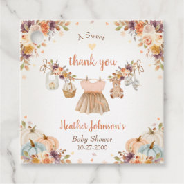 Etiquetas Para Lembrancinhas Sweet Little Pumpkin Autumn Baby Shower