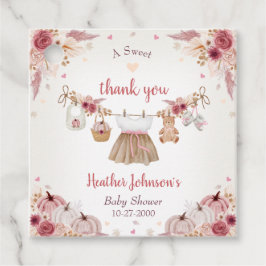 Etiquetas Para Lembrancinhas Sweet Little Pumpkin Autumn Baby Shower 