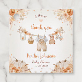Etiquetas Para Lembrancinhas Sweet Little Pumpkin Autumn Baby Shower