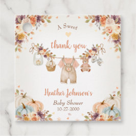 Etiquetas Para Lembrancinhas Sweet Little Pumpkin Autumn Baby Shower