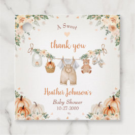 Etiquetas Para Lembrancinhas Sweet Little Pumpkin Autumn Baby Shower