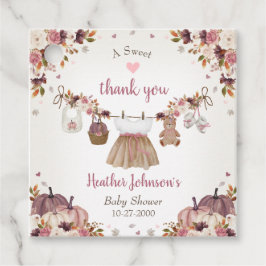 Etiquetas Para Lembrancinhas Sweet Little Pumpkin Autumn Baby Shower