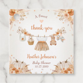 Etiquetas Para Lembrancinhas Sweet Little Pumpkin Autumn Baby Shower