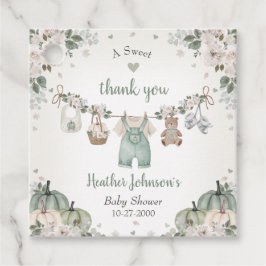 Etiquetas Para Lembrancinhas Sweet Little Pumpkin Autumn Baby Shower