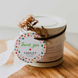 Etiquetas Para Lembrancinhas Tag de Agradecimento da Festa Mexicana