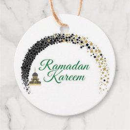 Etiquetas Para Lembrancinhas Tag de presente tema Ramadan Kareem para celebraçã