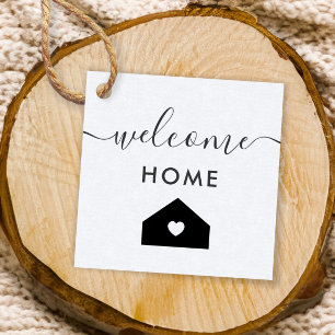 Etiquetas Para Lembrancinhas Tag Home bem-vindo, Tag do presente do cliente do